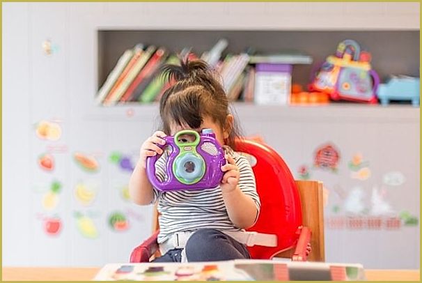 Children using gadgets